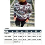 Christmas Sweater For Men Deer Winter Sweater Warm Mens Jumper Mens Pullover Gift For His For Husband For Brother