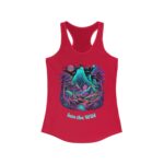 Trippy Graphic Tees , Rave Set , Colorful Tank Top , Sacred Geometry Festival Tank Top , S Ideal Racerback Tank , Trippy Tank Top