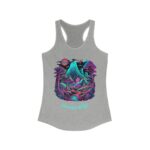 Trippy Graphic Tees , Rave Set , Colorful Tank Top , Sacred Geometry Festival Tank Top , S Ideal Racerback Tank , Trippy Tank Top