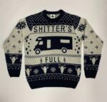 Christmas Vacation Shitter'S Full Ugly Christmas Sweater Red, Green, Blue