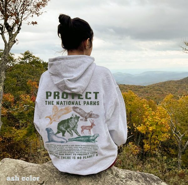 Environmental Hoodie National Parks Ranger Sweatshirt Explore National Park Aesthetic Granola Girl Hoodie Trendy Hoodies Fall Hoodie Vsco