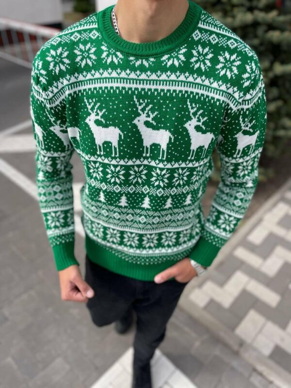 Christmas Sweater For Men, Holiday Sweatshirt, Warm Mens Pullover, Anniversary Gift For Him