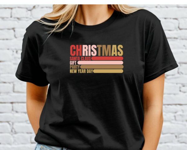 Christmas In Family 2025, Family Christmas Shirt, Christian Gifts, Christmas Matching, Retro Christmas, Best Seller Christmas Family T Shirt